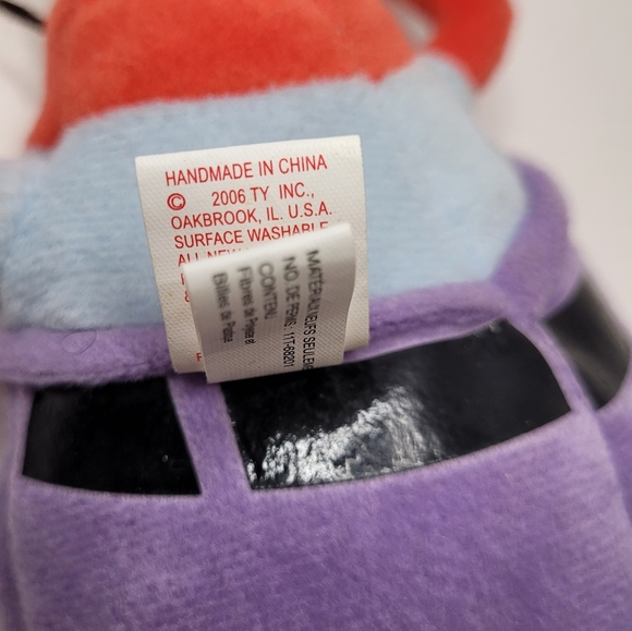 MR KRABS SpongeBob SquarePants TY Beanie Baby Plush 8" 2006 - Picture 3 of 7